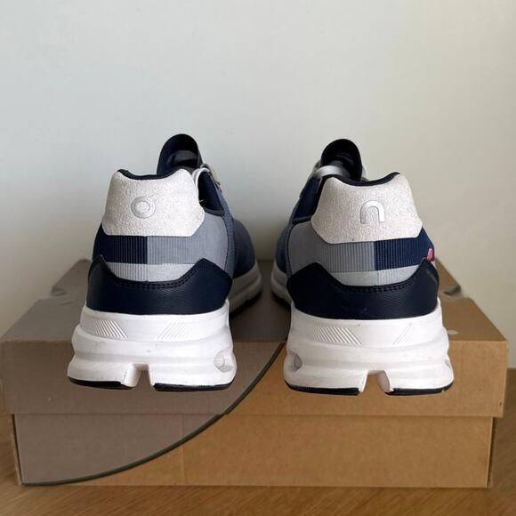 On Cloud Cloudrift Metal/Navy Men Running Sneakers- SZ 12.5 main image 5